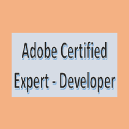 Adobe Certified Expert - Developer - Certfirst