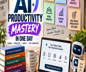 AI Productivity Mastery in One Day AI Productivity Mastery in One Day